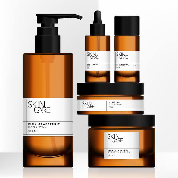 Cosmetic Bottle Labels