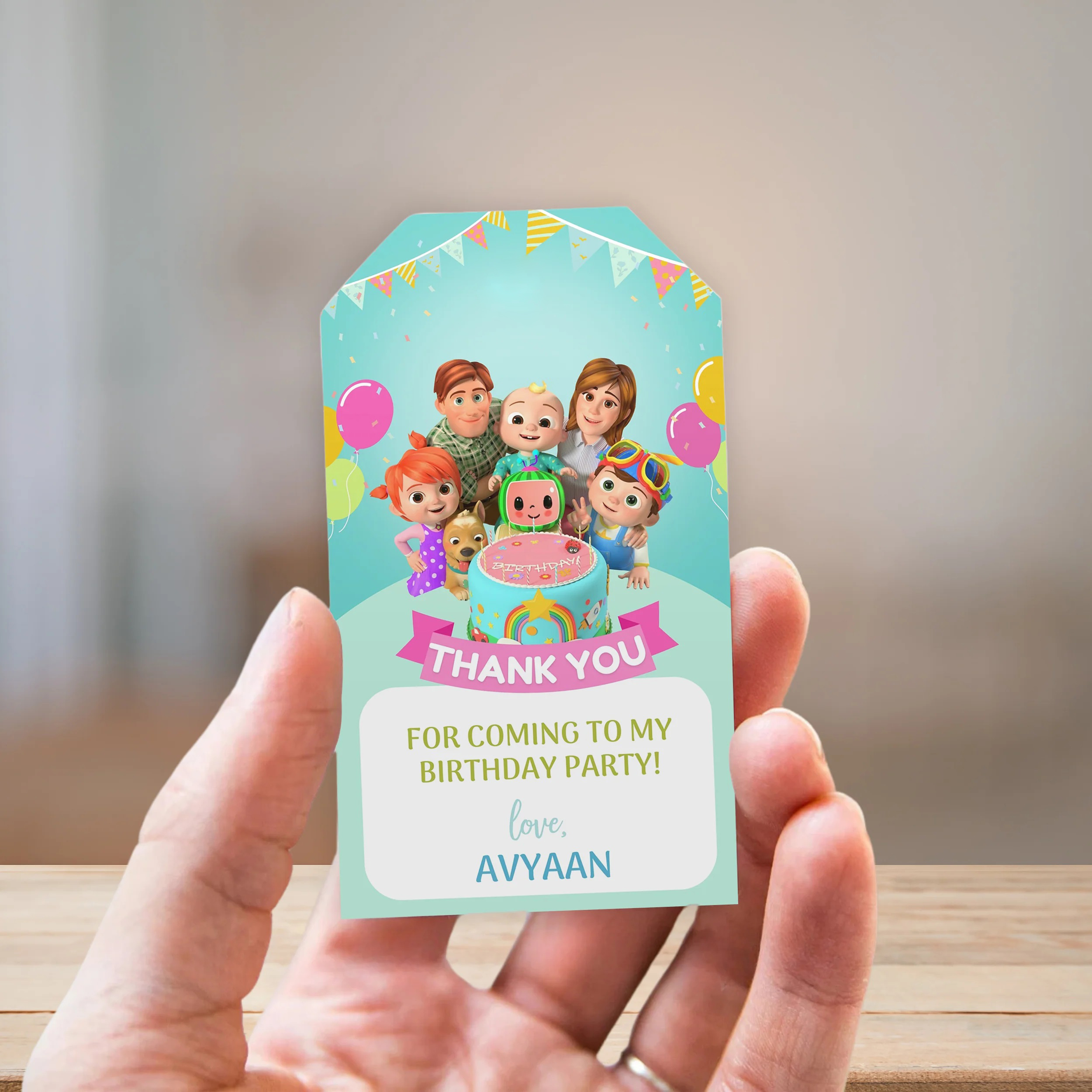 Event Giveaway Stickers — Brand Mockup