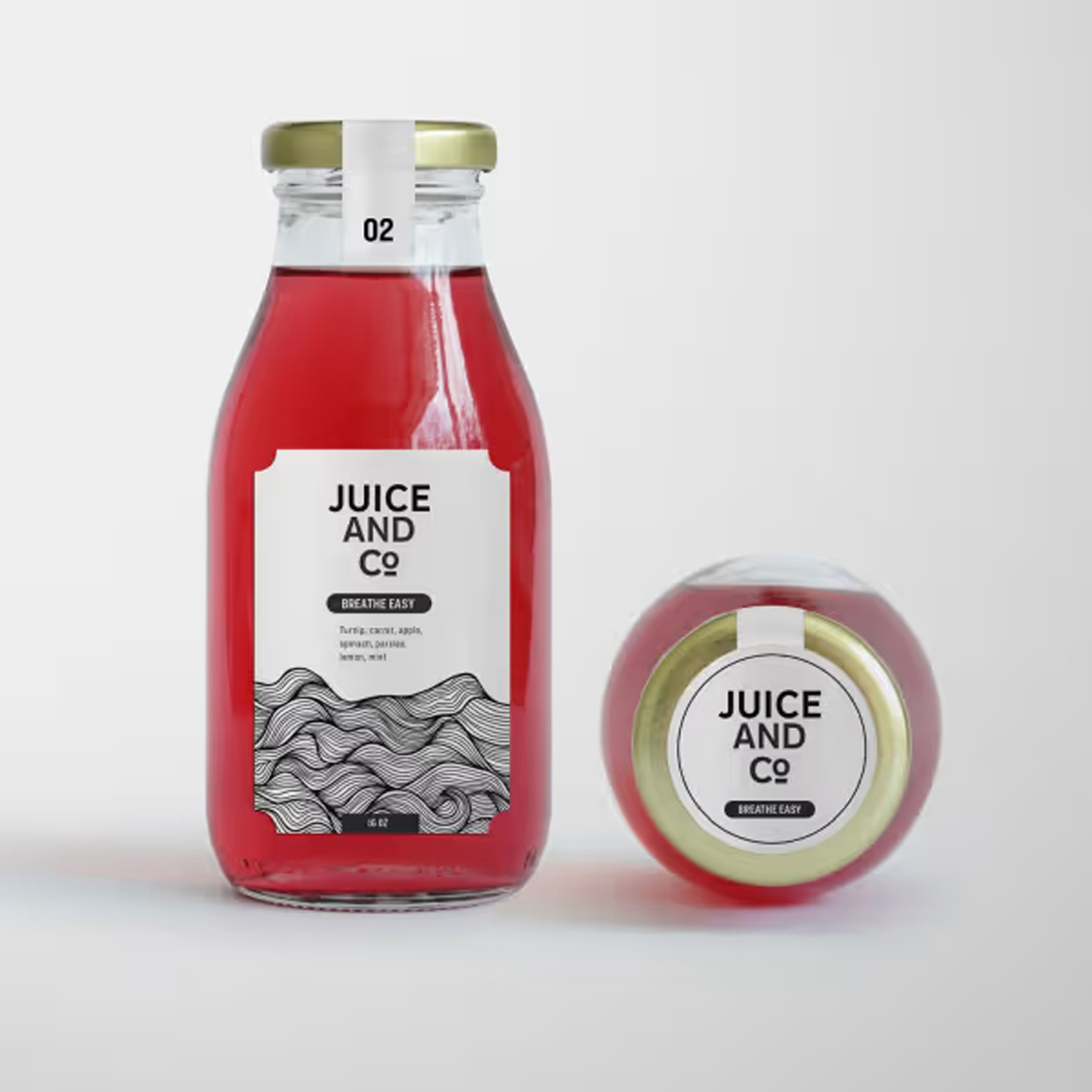 Jar & Bottle Labels — Product View