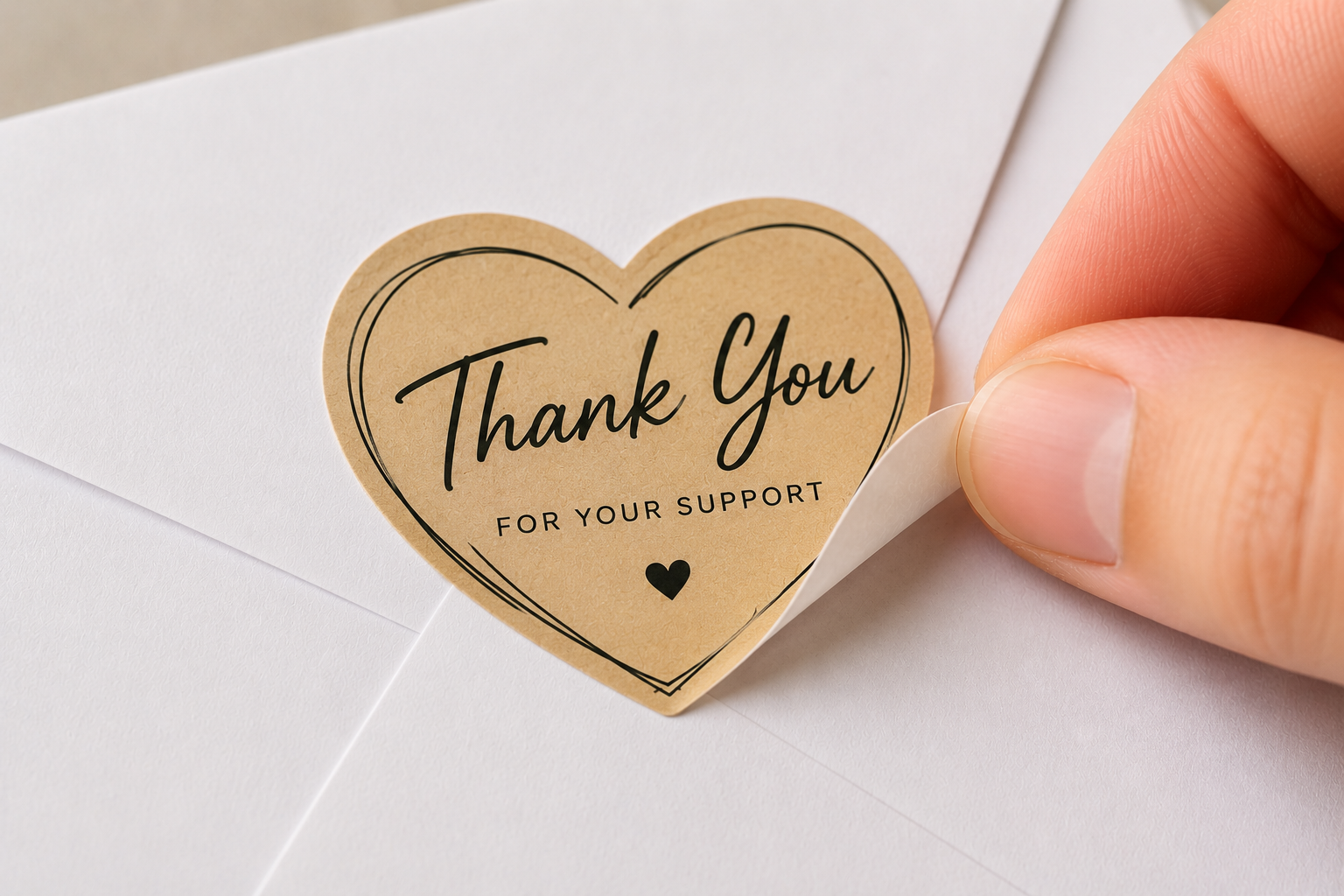 Thank You Stickers — Packaging