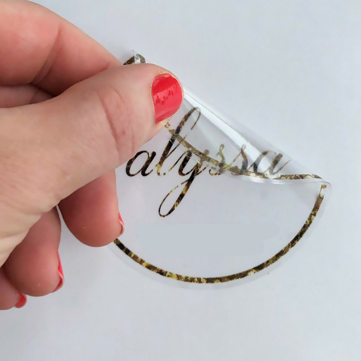 Transparent Labels